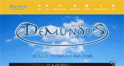 Desktop Screenshot of demundusthegame.com